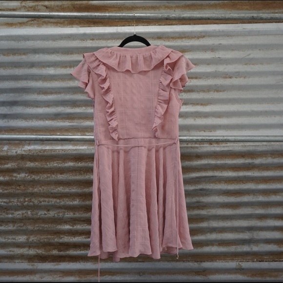 Saints and Secrets Pink Chiffon dress. - Picture 4 of 4